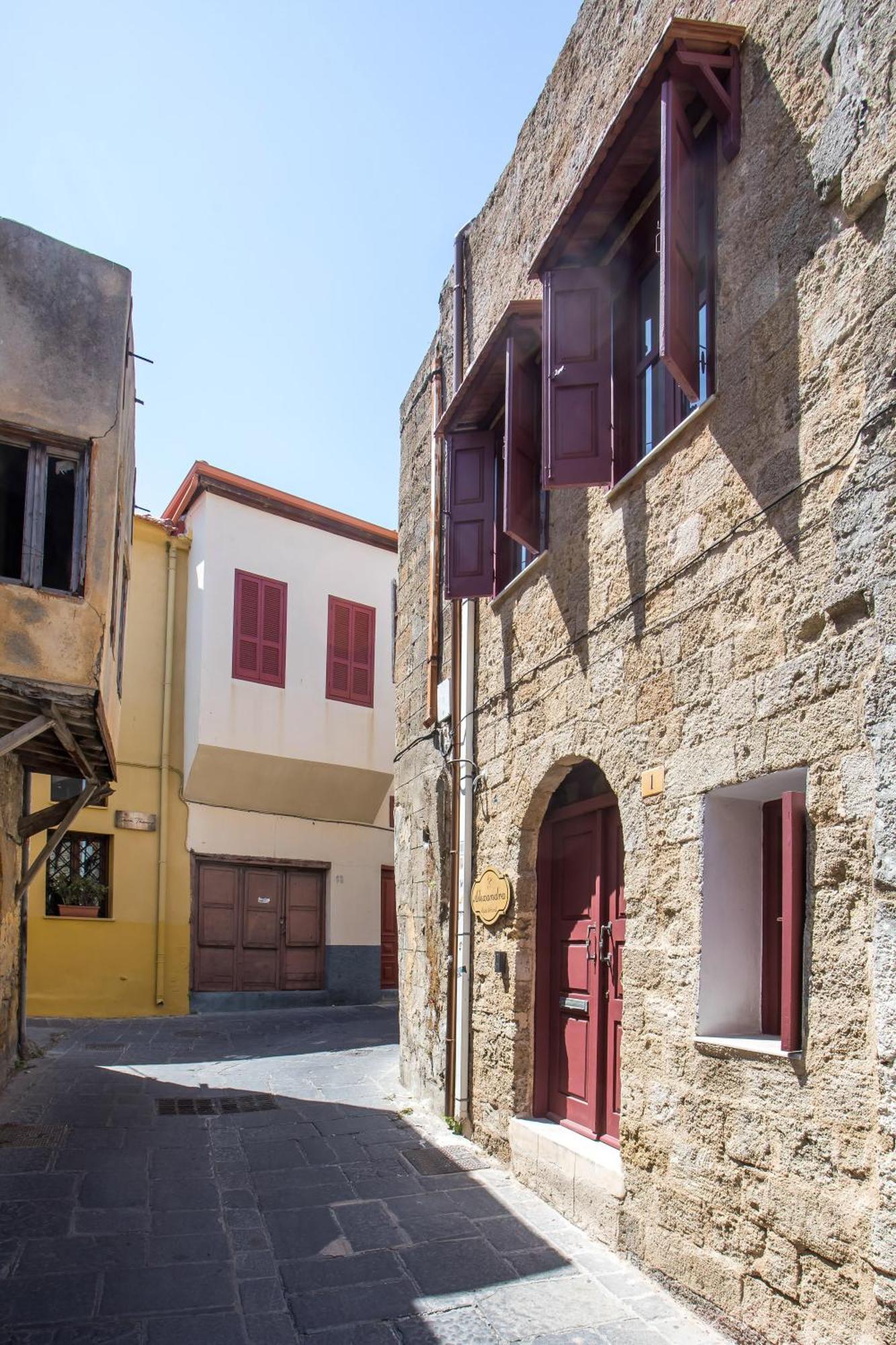 Вілла Alexandras Stone House Rhodes City Екстер'єр фото