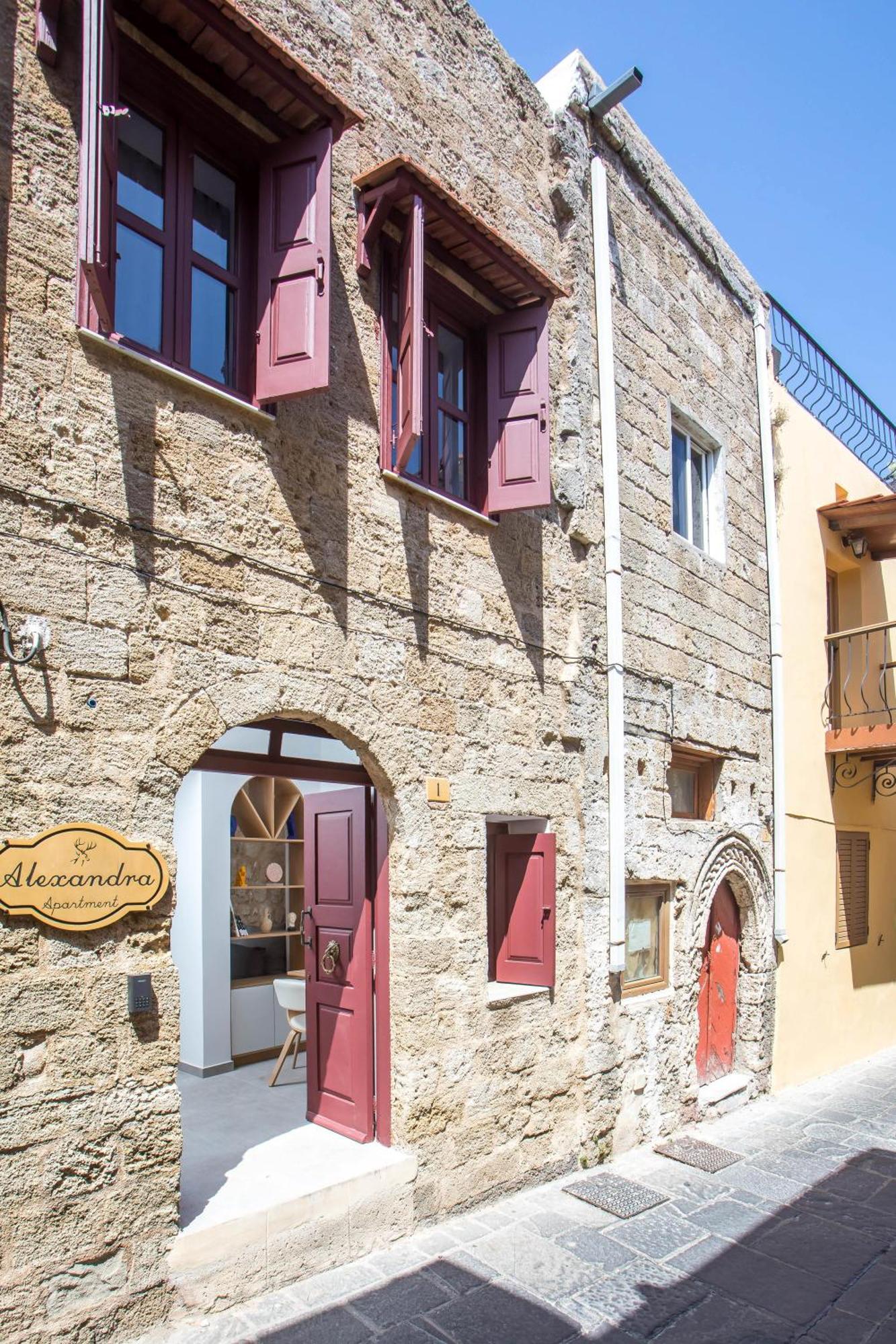 Вілла Alexandras Stone House Rhodes City Екстер'єр фото